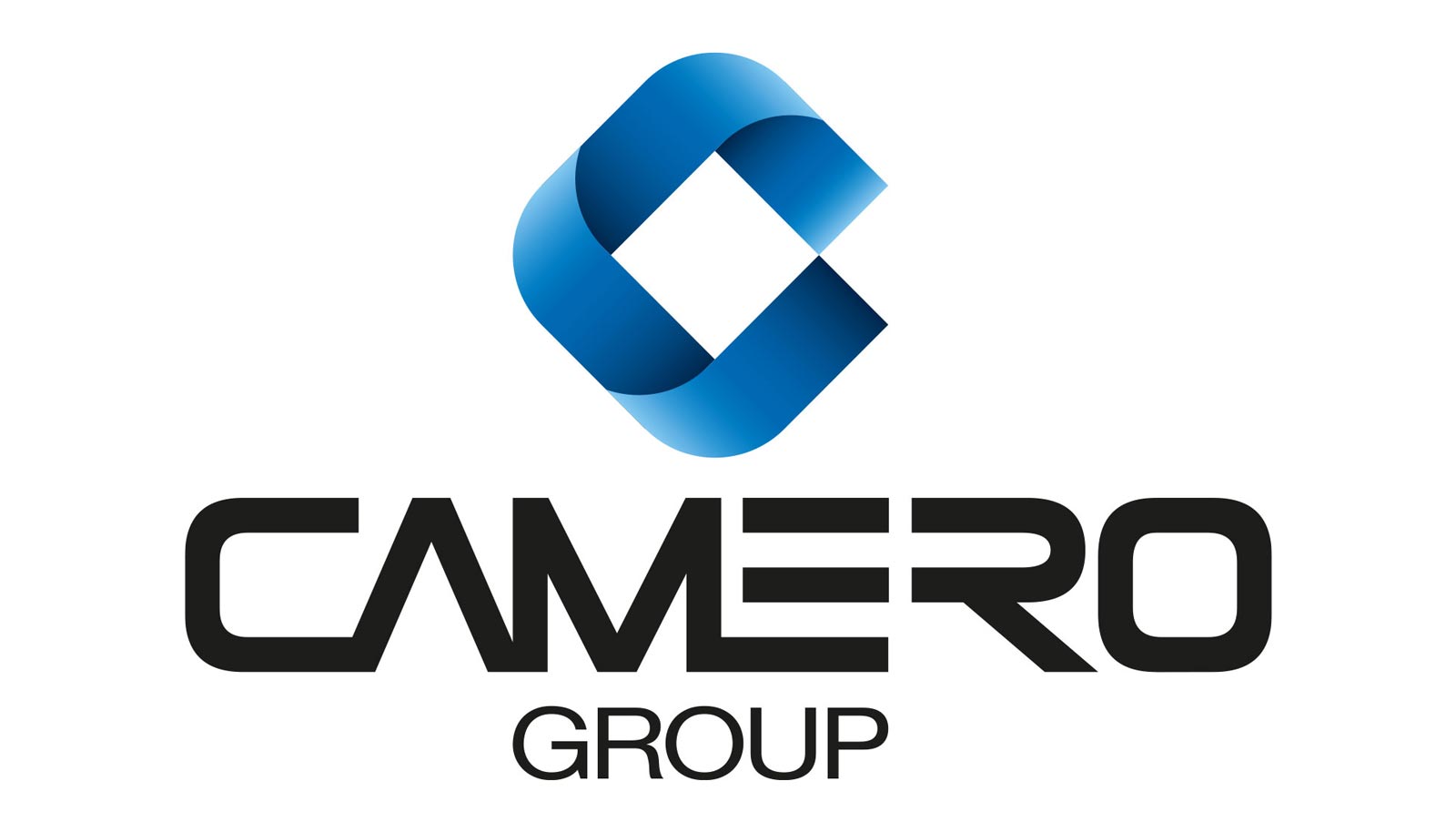 logo azzurro camero group